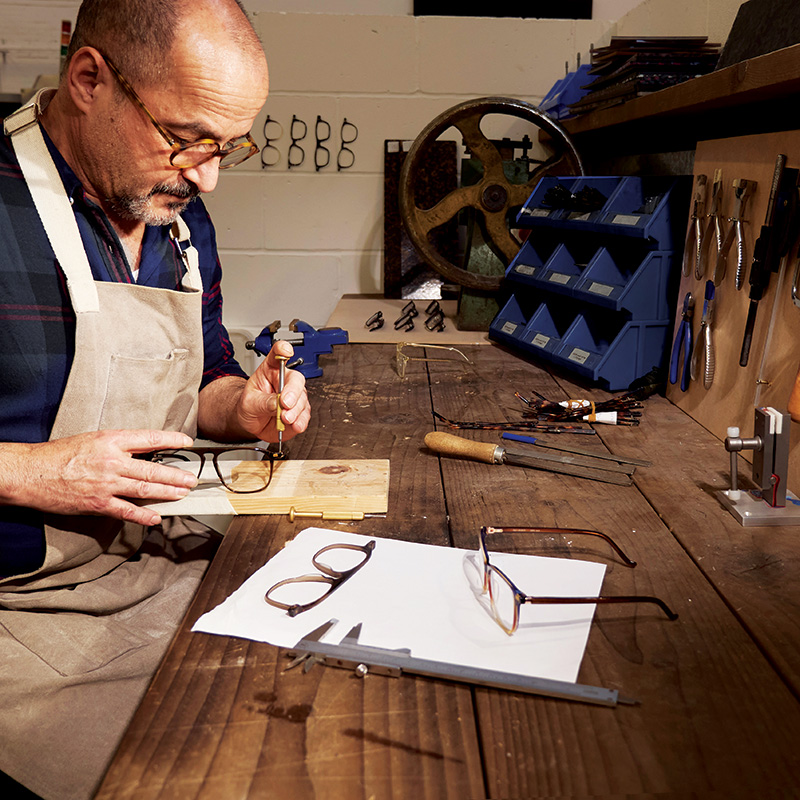 Handmade in Britain, we combine the finest craftsmanship and design for all our optical glasses and sunglasses.